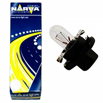 Автолампа NARVA 17035 BAX1.2W черн.пат-м 12V 10шт. к-т